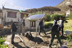 Leh Village Project | MIRDA RENERGY (JV Partner of SAMTA POWER) | Sep 2014