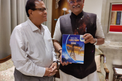 Magazine Presentation w/ Shri Gajendra Singh Ji Sekhawat